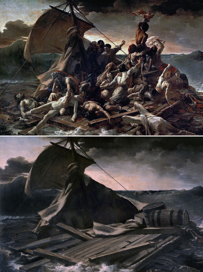 La Balsa de la Medusa (a partir del cuadro homónimo de Théodore Géricault)